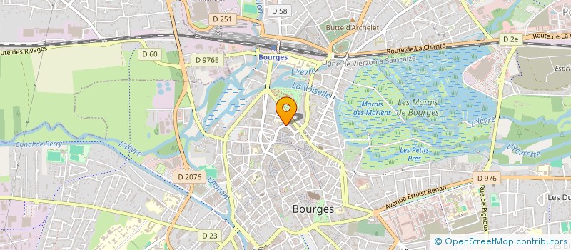localisation de l'entreprise MONSIEUR MERLIJN BELL à BOURGES