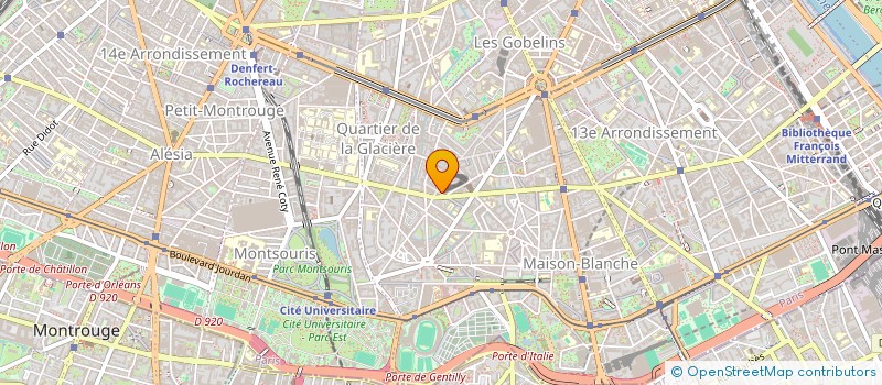 localisation de l'entreprise MONSIEUR MERLIN BLONDEL  PARIS