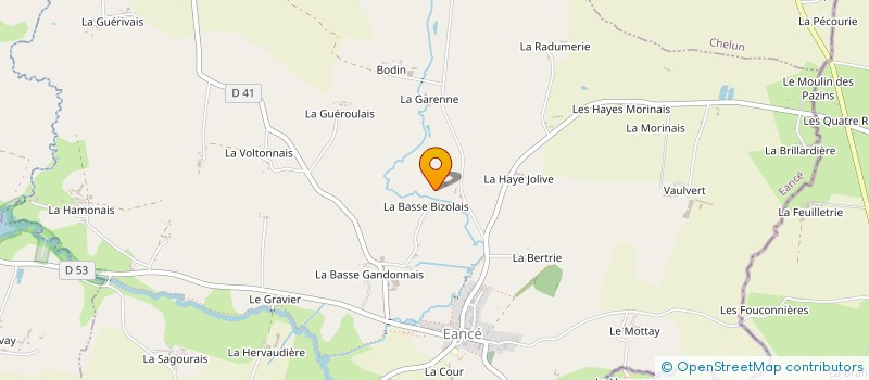 localisation de l'entreprise MONSIEUR MERLIN BOUCAULT  EANCE