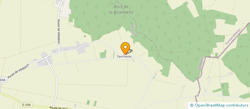 localisation de l'entreprise MONSIEUR MERLIN CORTEYN  LE VIVIER-SUR-MER