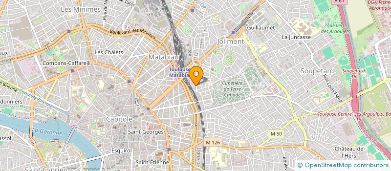 localisation de l'entreprise MONSIEUR MERLIN DUMAITRE  TOULOUSE