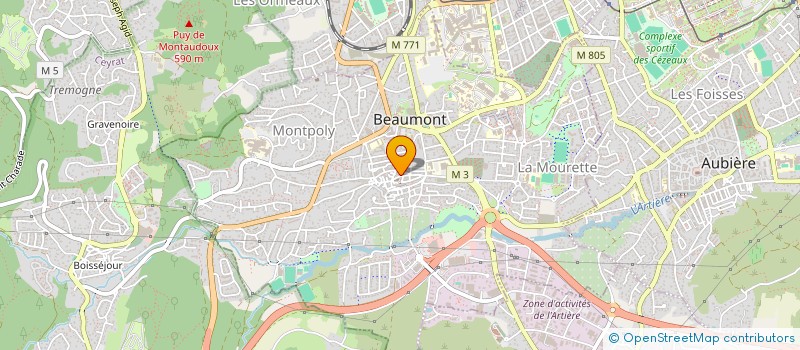 localisation de l'entreprise MONSIEUR MERLIN MAMELEODE  BEAUMONT