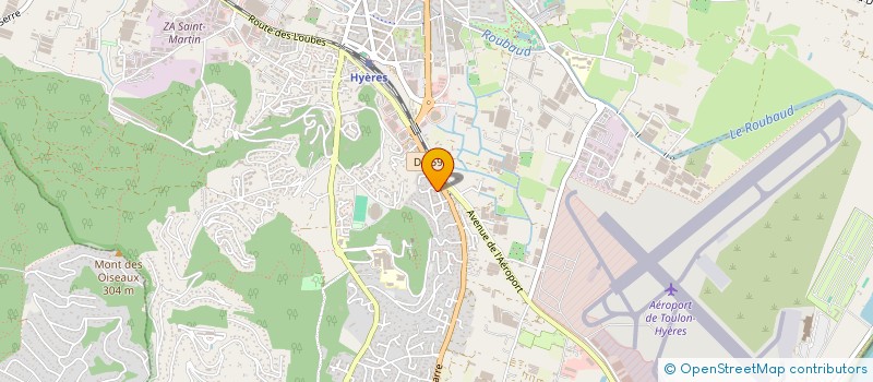 localisation de l'entreprise MONSIEUR MERLIN NIBES  HYERES