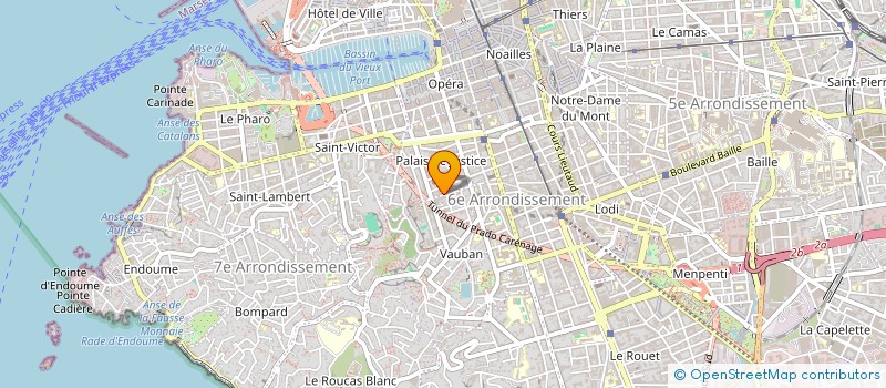 localisation de l'entreprise MONSIEUR MERLIN SALERNO à MARSEILLE