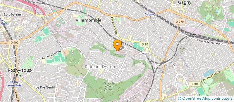 localisation de l'entreprise MONSIEUR MERMANSS MAGBOTIADE  VILLEMOMBLE