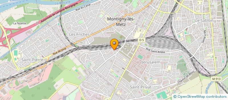 localisation de l'entreprise MONSIEUR MERON KIBROM à MONTIGNY-LES-METZ