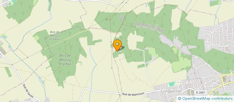 localisation de l'entreprise MONSIEUR MERONE LAMON  LONGPERRIER