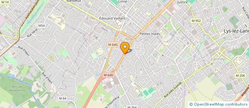 localisation de l'entreprise MONSIEUR MEROUANE BEHARI  HEM