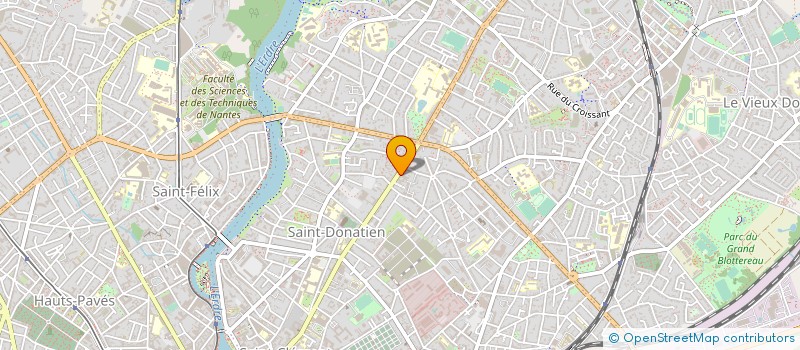 localisation de l'entreprise MONSIEUR MEROUANE BOUHAZAMA à NANTES