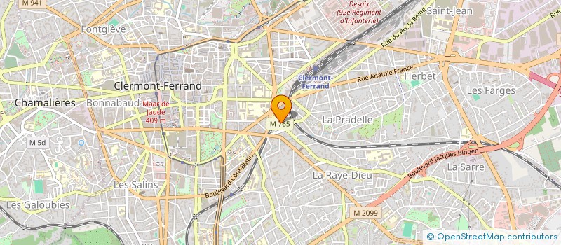 localisation de l'entreprise MONSIEUR MEROUANE CHEIKH BOUKAL  CLERMONT-FERRAND