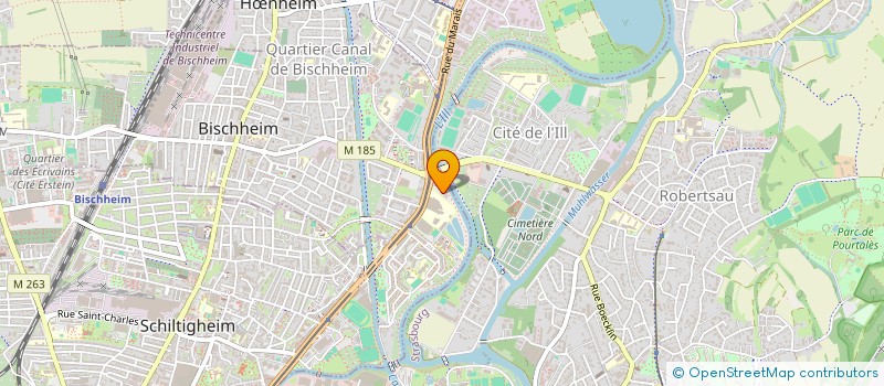 localisation de l'entreprise MONSIEUR MEROUANE DJIDEL  SCHILTIGHEIM