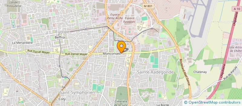 localisation de l'entreprise MONSIEUR MEROUANE EL BOUADILI  TOURS