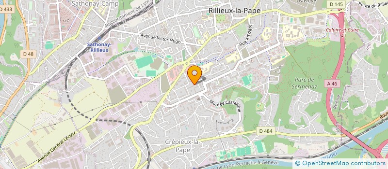 localisation de l'entreprise MONSIEUR MEROUANE GUIROUD à RILLIEUX-LA-PAPE