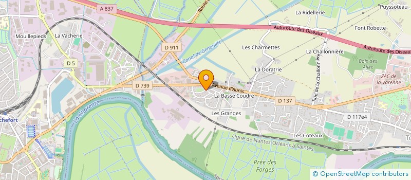localisation de l'entreprise MONSIEUR MEROUANE KHAYE  TONNAY-CHARENTE