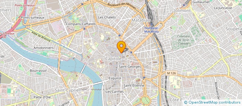 localisation de l'entreprise MONSIEUR MEROUANE KHENNOUCHE  TOULOUSE