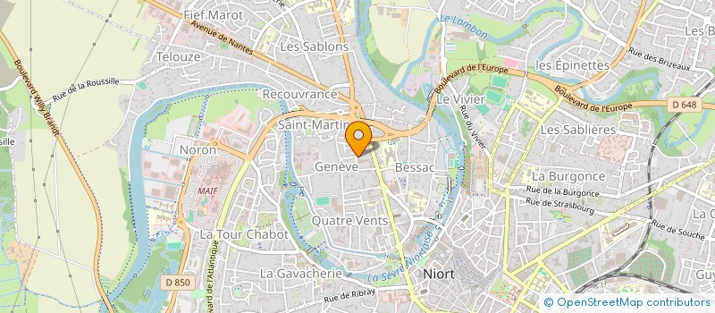 localisation de l'entreprise MONSIEUR MEROUANE LOUANES KACI à NIORT