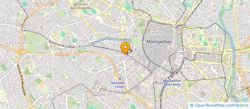 localisation de l'entreprise MONSIEUR MEROUANE MOKRANE à MONTPELLIER