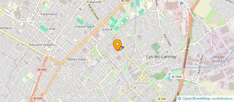 localisation de l'entreprise MONSIEUR MEROUANE REMACHE  LYS-LEZ-LANNOY