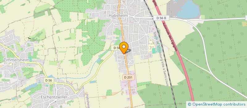 localisation de l'entreprise MONSIEUR MERSUDIN DAUTOVIC  HABSHEIM