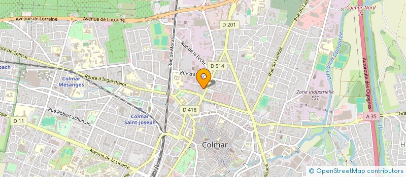 localisation de l'entreprise MONSIEUR MERT DURAN  COLMAR