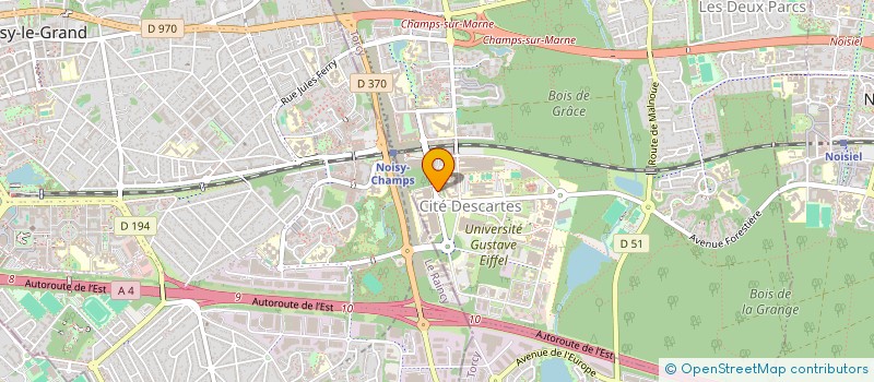 localisation de l'entreprise MONSIEUR MERUEN FERCHICHI  CHAMPS-SUR-MARNE