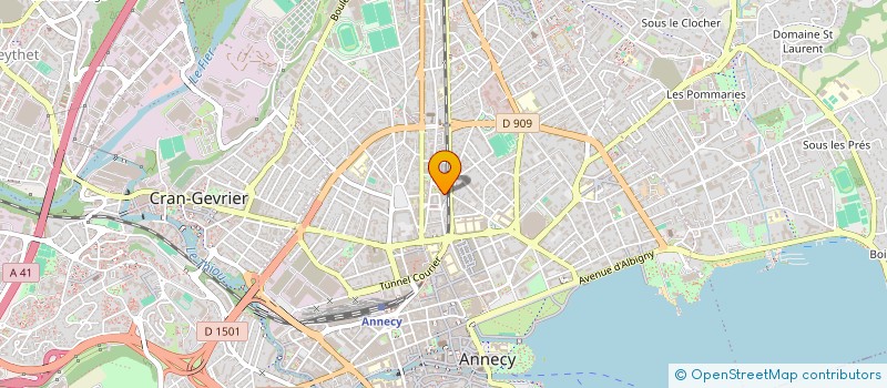 localisation de l'entreprise MONSIEUR MERVAN GUL  ANNECY