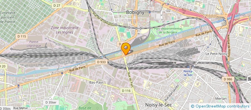 localisation de l'entreprise MONSIEUR MERVEILLE ARISTOTE GOMA  BOBIGNY