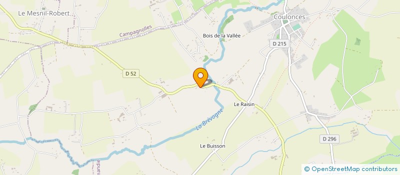 localisation de l'entreprise MONSIEUR MERVYN GREENSLADE  VIRE-NORMANDIE