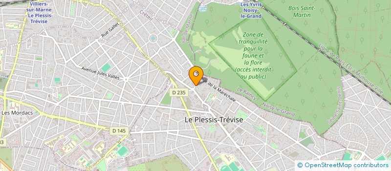 localisation de l'entreprise MONSIEUR MERWAN BEDREDINE  LE PLESSIS-TREVISE