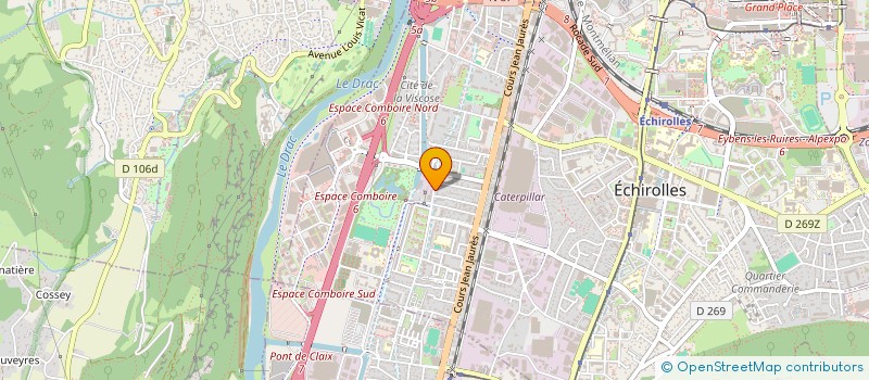 localisation de l'entreprise MONSIEUR MERWAN DAOUDI à ECHIROLLES