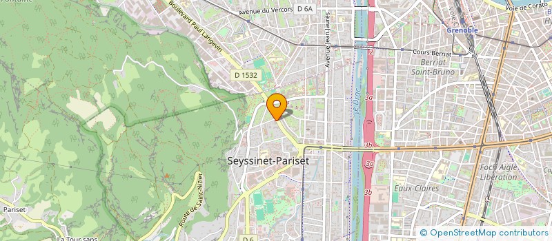 localisation de l'entreprise MONSIEUR MERWAN FARES à SEYSSINET-PARISET