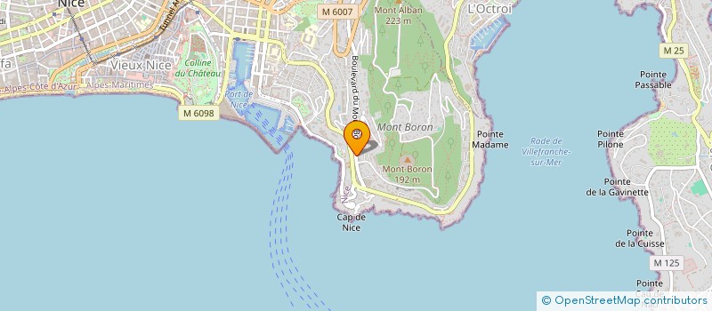 localisation de l'entreprise MONSIEUR MERWAN HOBEIKA à NICE