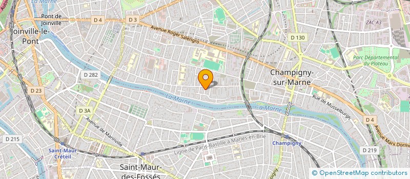 localisation de l'entreprise MONSIEUR MERWAN KEMAS  CHAMPIGNY-SUR-MARNE