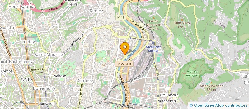 localisation de l'entreprise MONSIEUR MERWAN KEZZOUZ  NICE