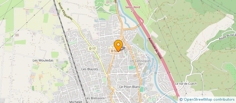 localisation de l'entreprise MONSIEUR MERWANE MESSAD  SALON-DE-PROVENCE