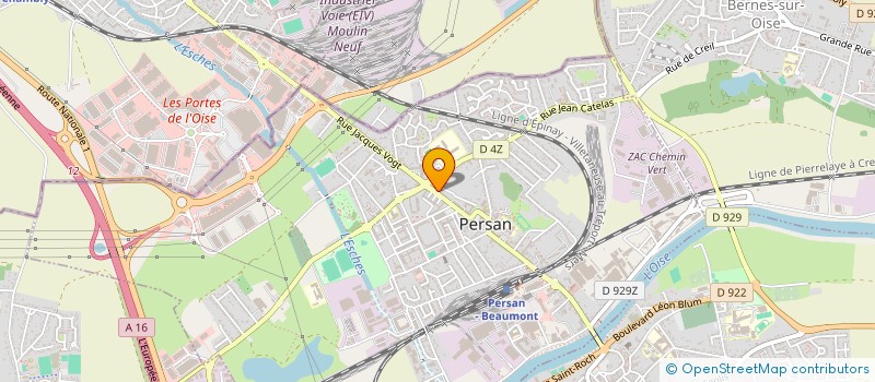 localisation de l'entreprise MONSIEUR MERWANN FARES  PERSAN