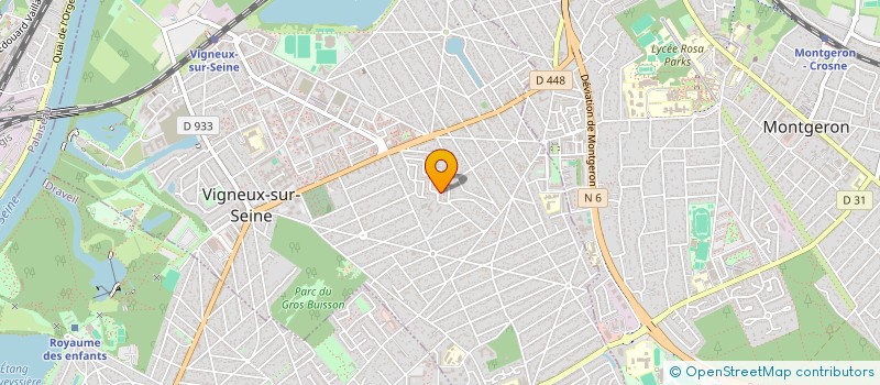 localisation de l'entreprise MONSIEUR MERYL TOUCHET à VIGNEUX-SUR-SEINE