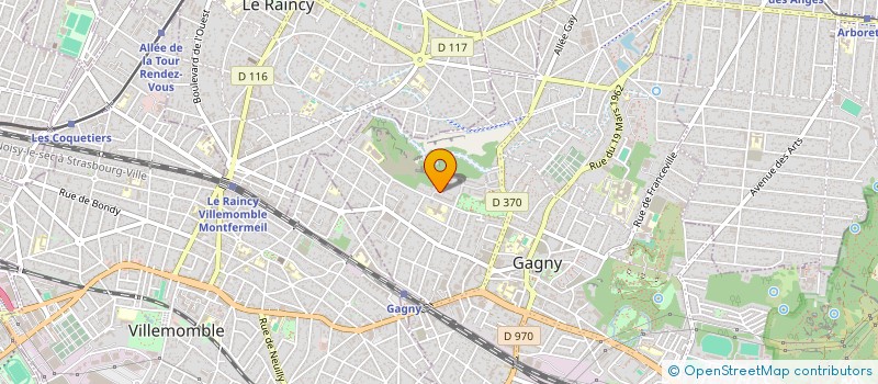 localisation de l'entreprise MONSIEUR MERYL VINCENT  GAGNY