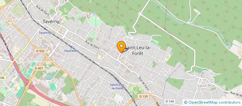 localisation de l'entreprise MONSIEUR MERZOK HAMALI à SAINT-LEU-LA-FORET