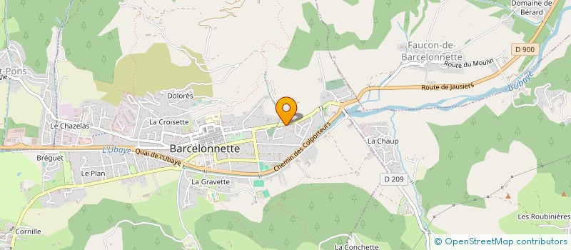 localisation de l'entreprise MONSIEUR MERZOUG MERAZGUI à BARCELONNETTE
