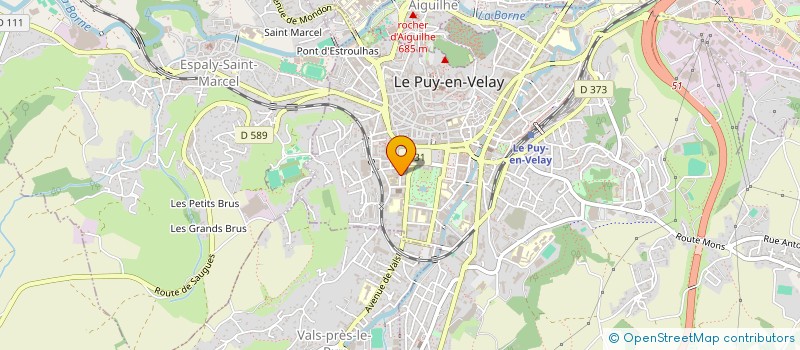 localisation de l'entreprise MONSIEUR MERZOUGH ZEGHDOUD  LE PUY-EN-VELAY