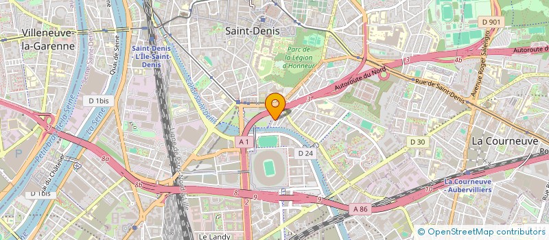 localisation de l'entreprise MONSIEUR MERZOUK BELKHIR à SAINT-DENIS