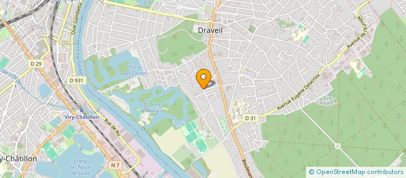 localisation de l'entreprise MONSIEUR MERZOUK BRAHIMI à DRAVEIL