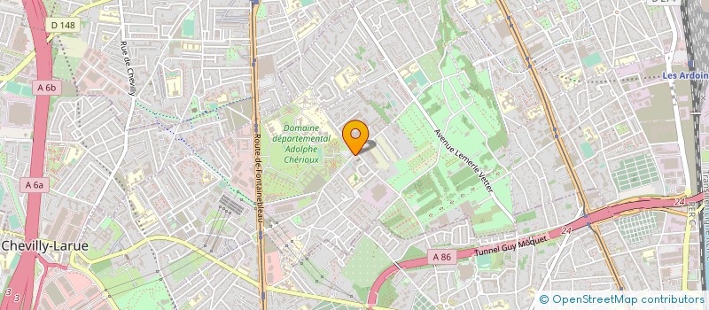 localisation de l'entreprise MONSIEUR MERZOUK BRIKI  VITRY-SUR-SEINE