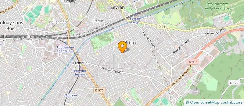 localisation de l'entreprise MONSIEUR MERZOUK FARAH à SEVRAN
