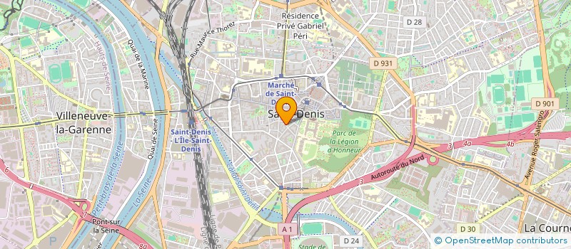 localisation de l'entreprise MONSIEUR MERZOUK IZABACHENE  SAINT-DENIS