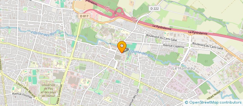 localisation de l'entreprise MONSIEUR MERZOUK MOHAND OUSSAID à PAU