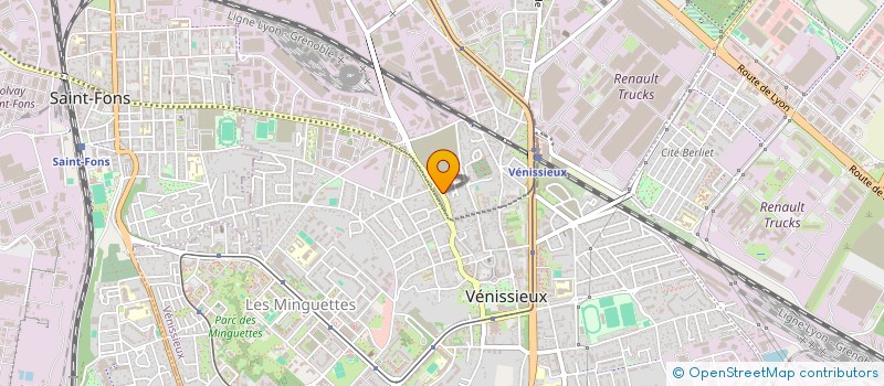 localisation de l'entreprise MONSIEUR MESA PEDIC  VENISSIEUX