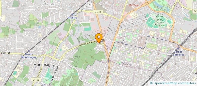 localisation de l'entreprise MONSIEUR MESACK HEGBA KOBE  MONTMAGNY