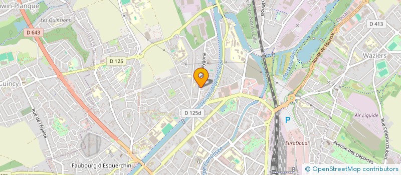 localisation de l'entreprise MONSIEUR MESBAH CHEIKH  DOUAI